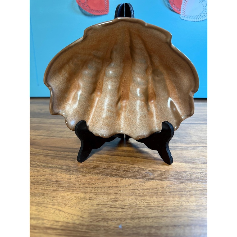 Vintage Frankoma Clam Shell‎ Bowl. Seashell Dish. - Picture 10 of 13